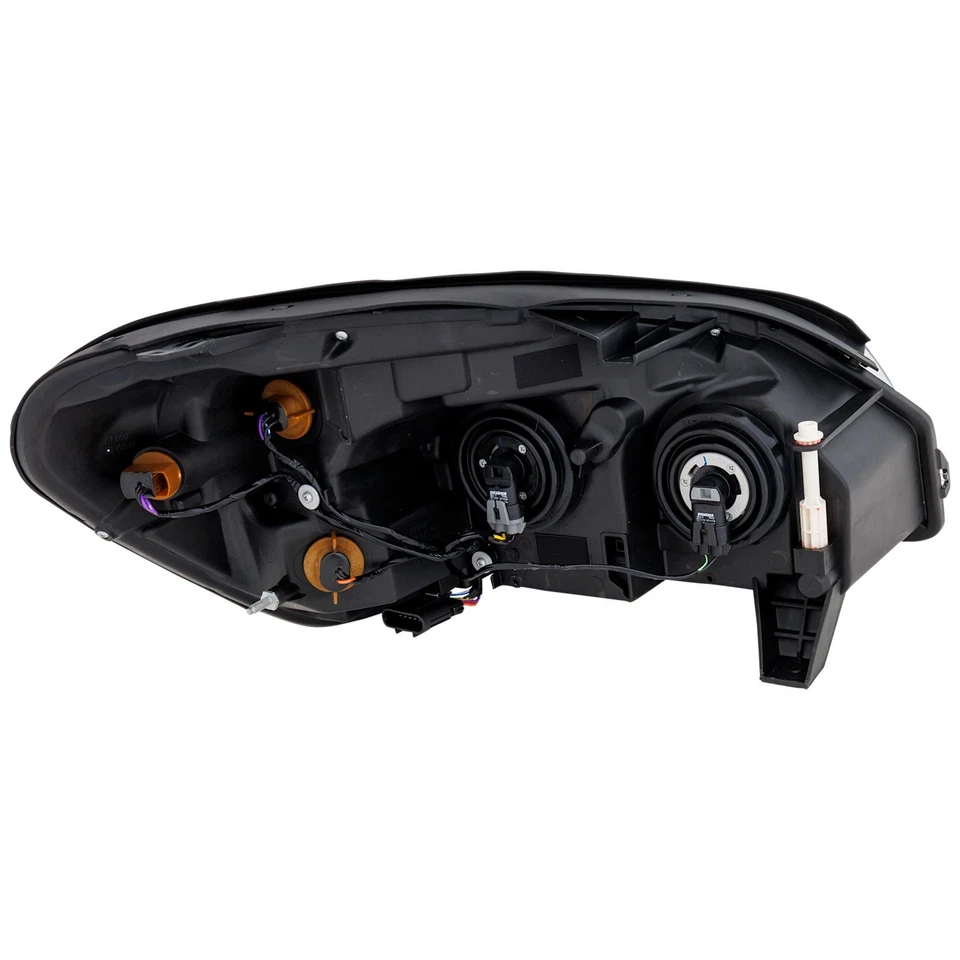 L/R Headlight For Buick Lucerne 2006-11 Halogen w/ Bulbs CAPA White Turn Signal - Изображение 4 из 4