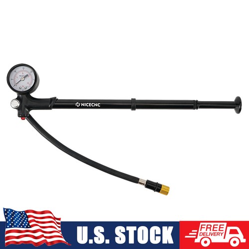 Motorcycle Air Shock Suspension Pump for Harley Kawasaki Honda Suzuki