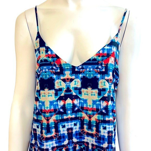 Boho Adjustable Straps Mini Lined Cris Cross Back… - image 2