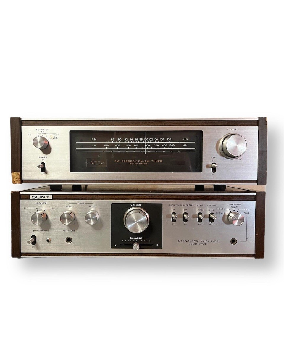 70s SONY (TA-1010) AMPLIFIER/STEREO (ST-5600) | eBay 70s SONY (TA-1010) AMPLIFIER/STEREO (ST-5600) | eBay