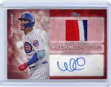 2020 Topps Series Two Red Patch Auto #MJMA-WC William Contreras #07/25