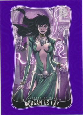 #24 MORGAN LE FAY 2014 Rittenhouse Marvel Dangerous Divas 2
