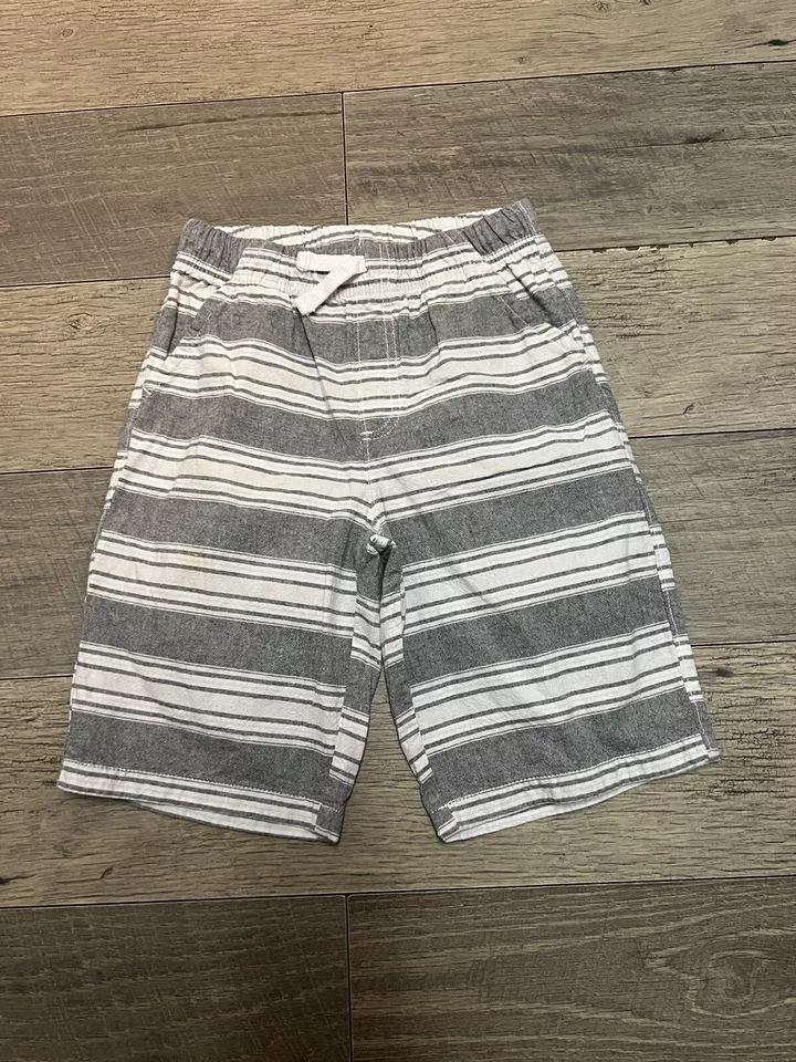 Conjunto de shorts listrados Jumping Beans com camisa de super-herói da Liga da Justiça meninos 8 - Imagem 2 de 4