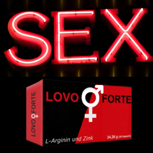 LovoForte EXTRA – L-Arginin & Zink für Luststeigerung bei Männern & Frauen - Bild 1 von 5