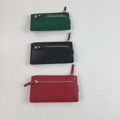 3 x Un Jour de Chance Lady's Wallet Red Green Black Unicat