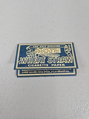 Wheat Straw Cigarette Paper Package & Papers, Great Graphics on Container