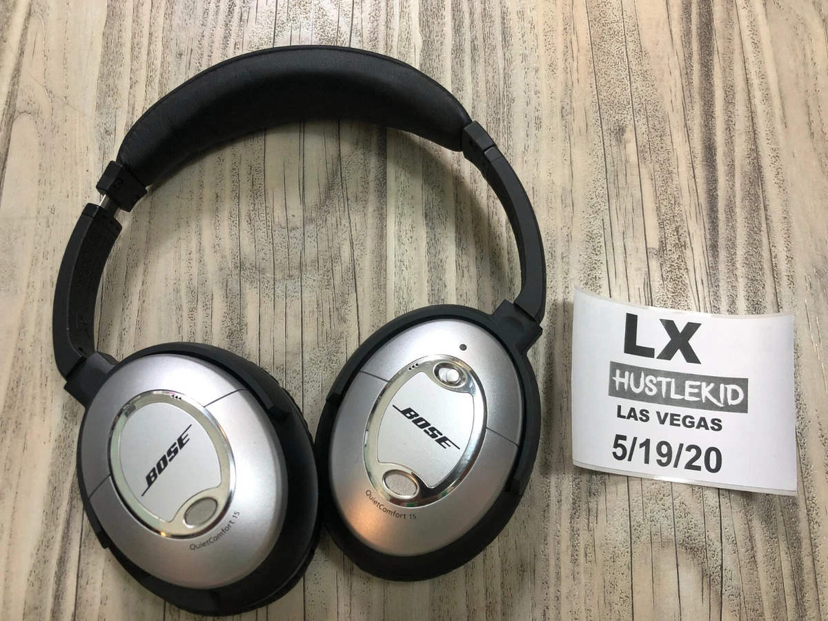 Kano Begivenhed Afgørelse Bose QuietComfort QC15 Noise Cancelling Headphones - PARTS/REPAIR/SOLD AS  IS❄️LX | eBay