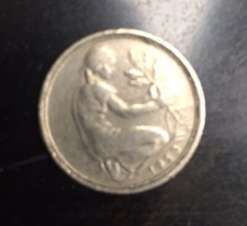 50 fenig 1950 D tłoczenie dla kolekcjonerów stara moneta Zobacz zdjęcia