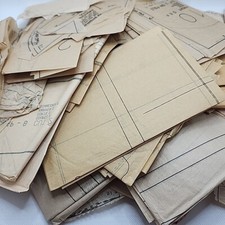Sewing Pattern Tissue Paper 1.5 Lbs Mixed Media Supply Junk Journal Scrapbooking