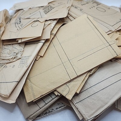 Sewing Pattern Tissue Paper 1.5 Lbs Mixed Media Supply Junk Journal Scrapbooking