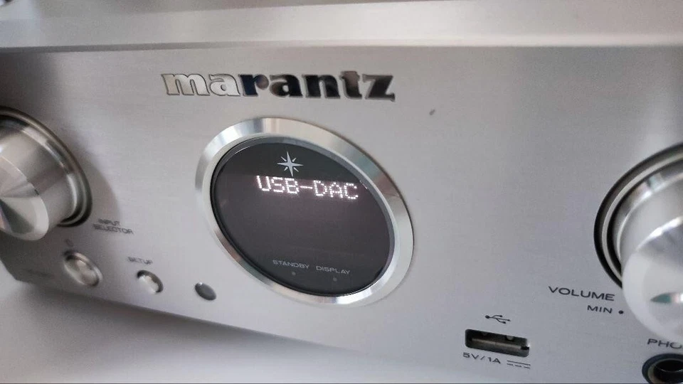 Marantz HD-DAC1 Headphone Amplifier Hi-Res Audio USB-DAC Silver Gold Used - Image 2 of 3