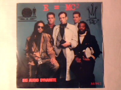 BIG AUDIO DYNAMITE E=mc2 7'' HOLLAND CLASH NEUWERTIG LIKE NEW!!!