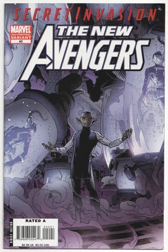 NEW AVENGERS 40 2ND PRINT VARIANT 9.8 CGC IT 1ST AP SKRULL QUEEN SECRET INVASION