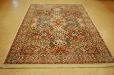 GREAT CONDITION AUTHENTIC RARE KARASTAN CARTOUCHE PATTERN # 607 RUG 5'8" x 8'6"