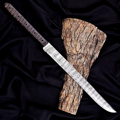 Custom Hand Made Forged Damascus Steel Sharp Blade Japanese Samurai Sword 2880