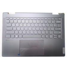 5CB1L40846 5CB1L40839 Palmrest Upper Case US Backlit KB NFP Yoga 7 14IRL8 82YL