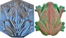 Concrete Mold DIY Frog Stepping Stone ABC Plastic Toad Decor Path Walkway S68