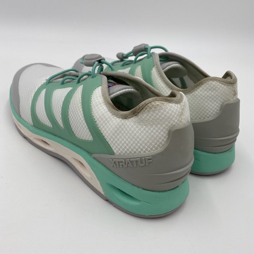 Xtratuf Sheng Fu Schuh Damen 10,5 W grün/weiß/grau -LESEN- - Bild 4 von 12
