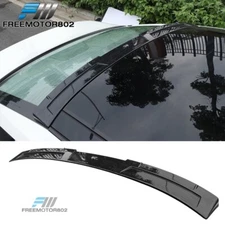 For 19-25 Nissan Altima IKON Style Carbon Fiber Print ABS Rear Roof Spoiler Wing