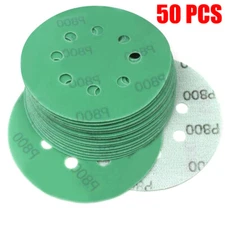 400-10000 Grit Wet Dry  Hook Loop Orbital Sander Paper Round Sanding Discs 5inch