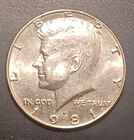 1981-D John F. Kennedy Half Dollar 50c US Coin Circulated (#1)