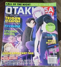 Otaku USA Magazine August 2023 Trigun Stampede, Revenger, Lycoris Recoil, Manga