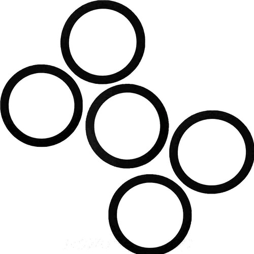 5PCS KOHLER GP1059291 Canister Seal Gasket Kit for Single Flush Toilet O-Ring - Picture 2 of 6