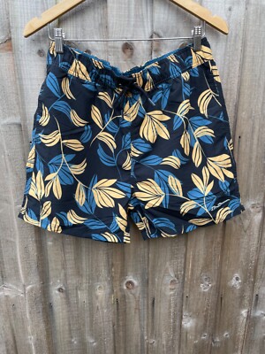 Ben Sherman Woven Pattern Swimshorts Brand New With Tags Holiday 