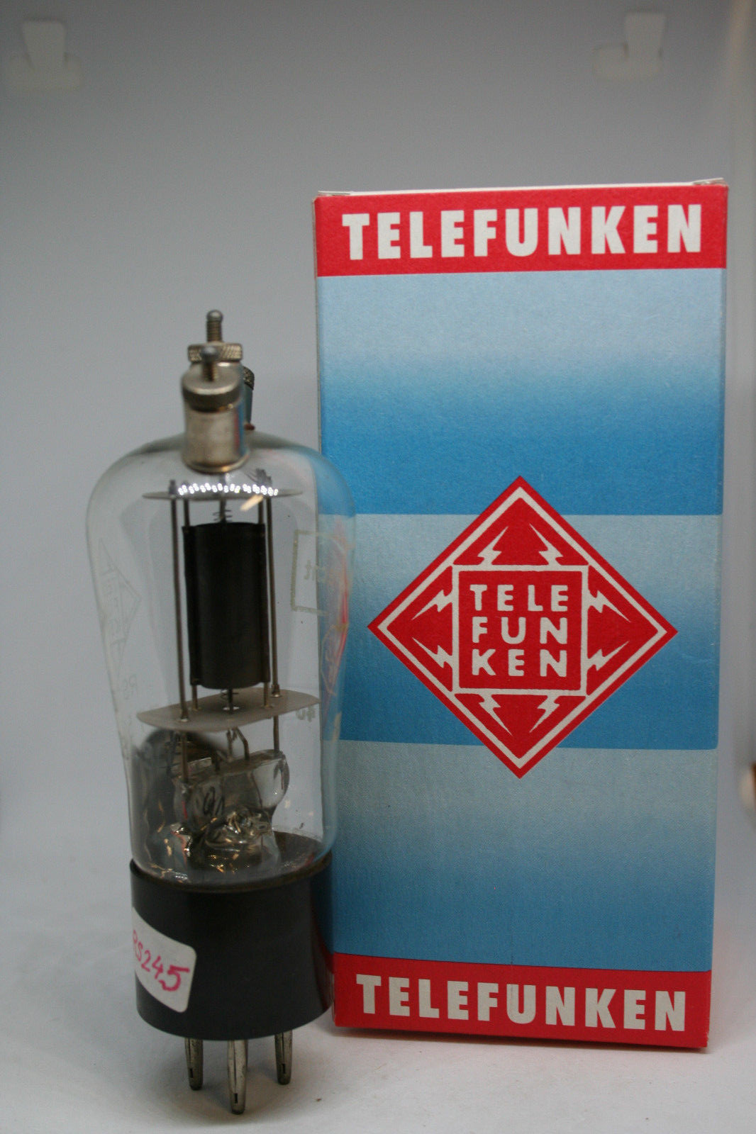 Tube émetteur Telefunken RS291 NOS - Tube Radio Wehrmacht WW2 - NIB - Allemagne