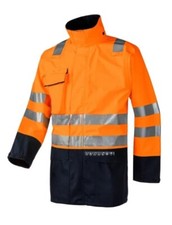 SIOEN Kaldvik Rain Jacket ARC Protection Multi Norm Flame Retardant Work Coat