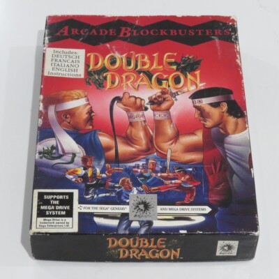 Double Dragon (Karton / Kartonbox) Sega Mega Drive / Genesis QUALITÄTSVERPACKUNG