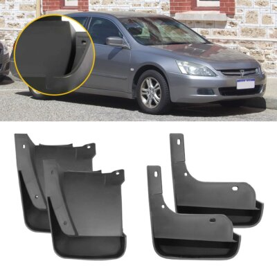 #ad 4* For Honda Accord 2003 2007 Sedan Front Rear Mud Flaps Set Splash Guards Parts $34.19