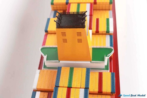 Modelo de barco contenedor Hapag Lloyd Colombo Express - barco en venta - barco de madera - Imagen 8 de 11