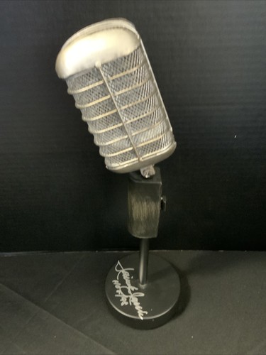 JAIME JARRIN Dodgers HOF SPANISH ANNOUNCER SIGNED DECORATION MICROPHONE PSA 9961 - Picture 2 of 4