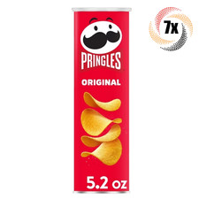 7x Cans Pringles Original Flavored Potato Crisps Chips Snack  5.26oz