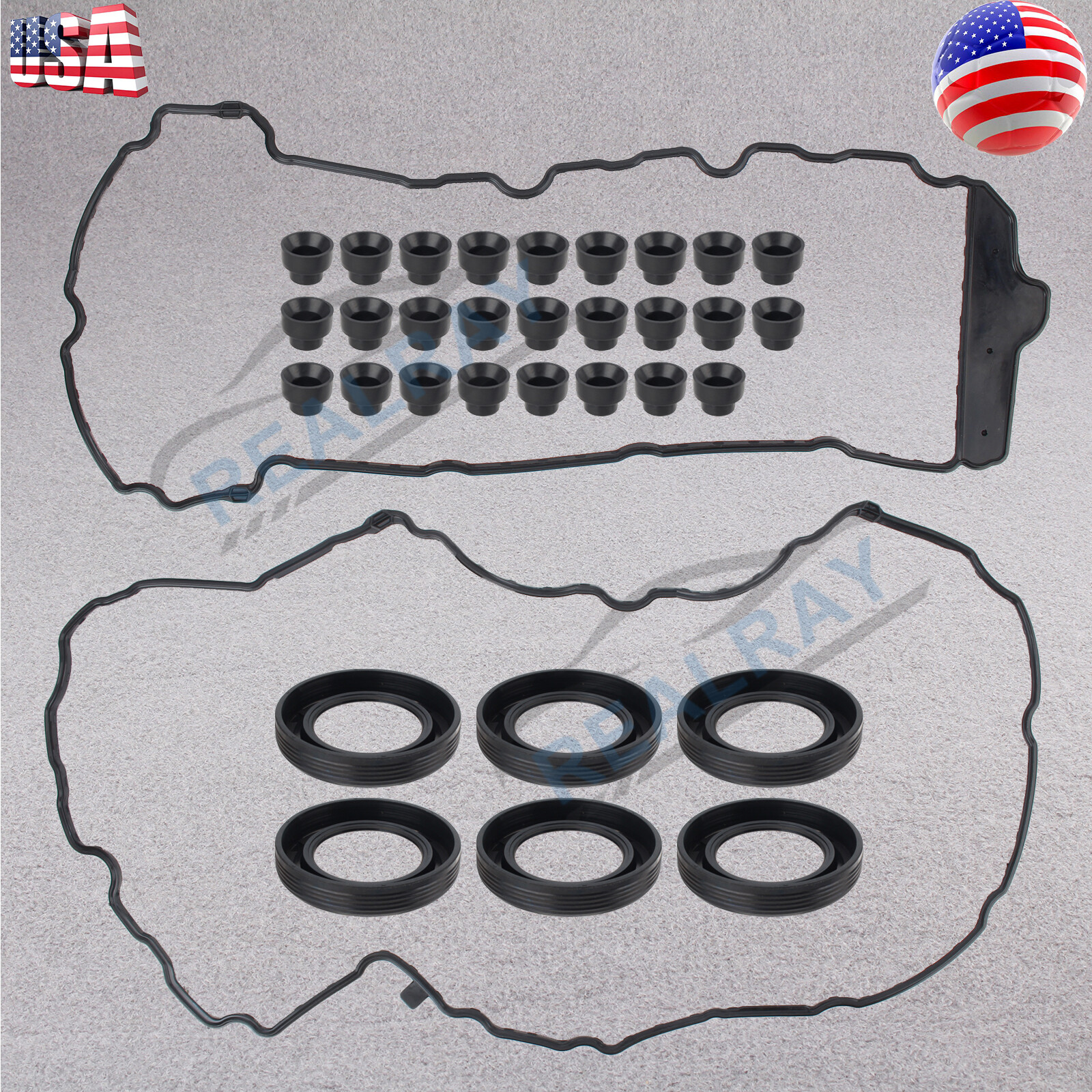 Engine Valve Cover Gasket for 20092016 Chevy Traverse 3.6L V6 LS LT