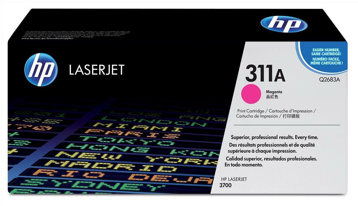 Genuine HP Q2683A Magenta Toner Laserjet 3700 VAT incl A-