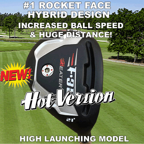 #1 PGA BLACK TOUR DISTANCE CUSTOM HYBRID IRON WOODS (CHOOSE) 3 4 5 6 7 8 9 PW SW - Picture 1 of 3