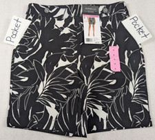 Rafaella - Women's - Stretch Comfort Waistband Shorts - RSBSE106 - Size: 6