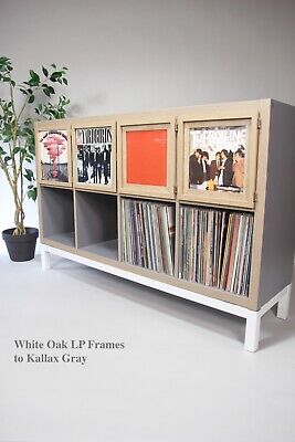 Vinyl Record Art Frame Set for IKEA Kallax:Cabinet Storage Vinyl Record Art Frame Set for IKEA Kallax:Cabinet Storage