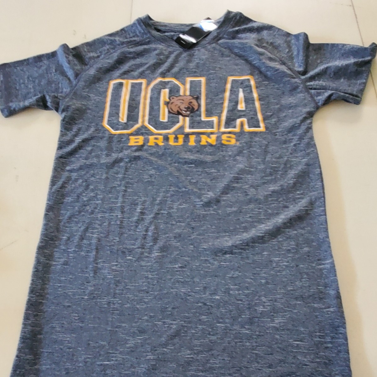 NEW WOMENS SIZE SMALL GREY CHAMPION CREW NECK UCLA BRUINS
