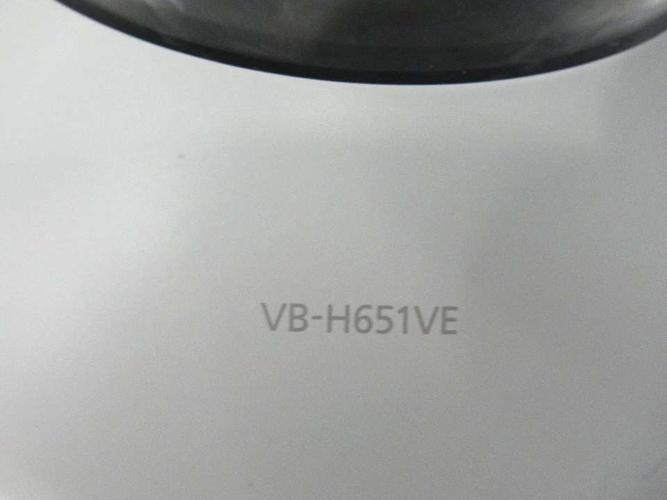 Canon Network Camera VB-H651VE PoE compatible operation check initialized #2 - Image 3 of 4