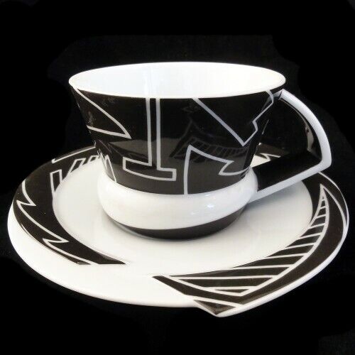 RONDO EXTRAVGANZA No. 5 Rosenthal Dorthy Hafner Tea Cup & Saucer NEW NEVER USED - Picture 1 of 4