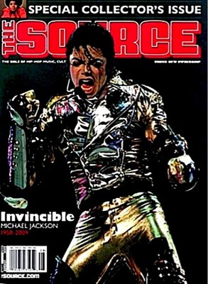 Michael Jackson Magazine The Source Tribute 2009 MT Rare Thriller