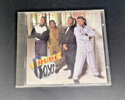 Rude Boys Rude Awakening CD 1990 Atlantic R&B Written All Over Your Face