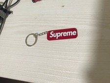 Supreme Keychain Red White