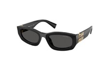 MIU MIU MU B04S SUNGLASSES (16K08Z) Black Acetate