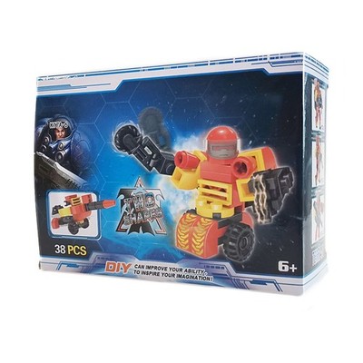 Bausteine, 2 in 1 Space Fighter ''Terran'', K17A-6, 38 teilig, 1 von 4