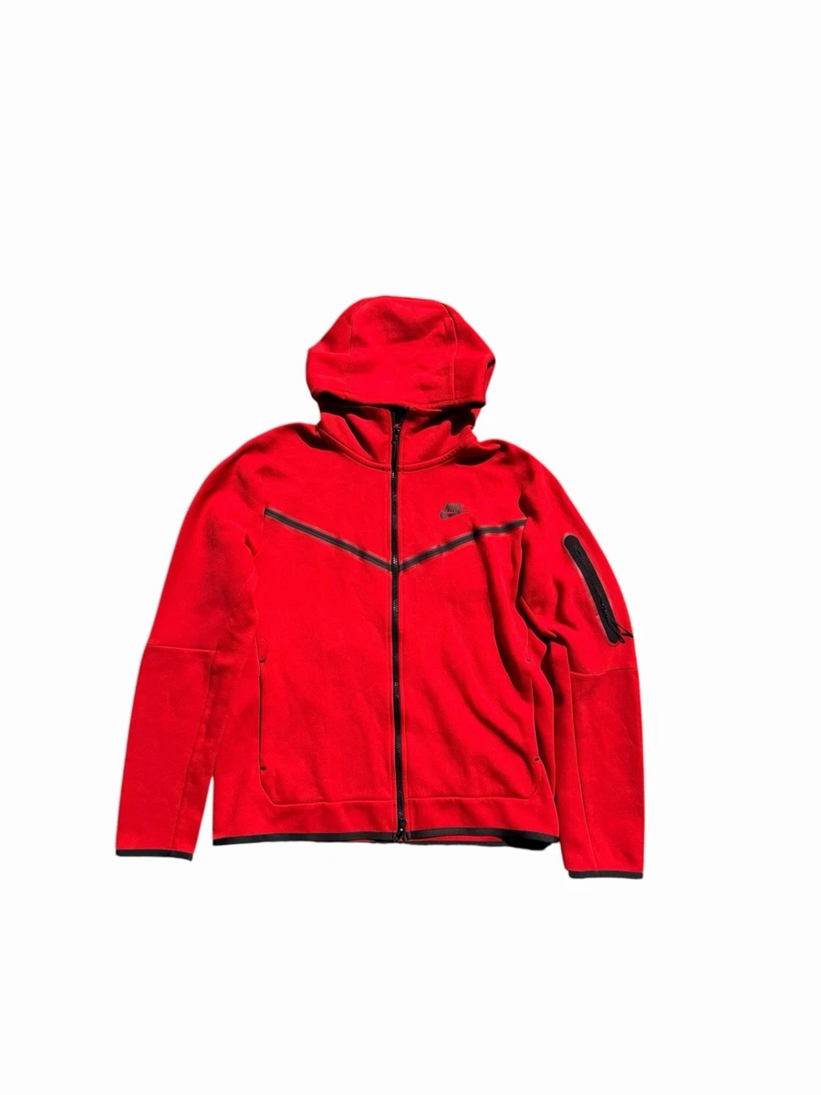 Nike Tech Fleece Red Activewear Tops for Men for Sale | Shop Men's