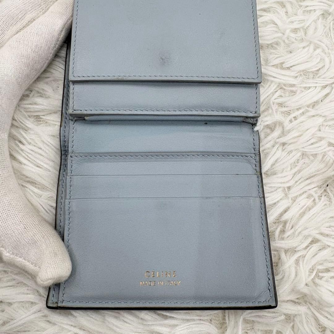 CELINE Small Folded Multi-Function Trifold Wallet… - image 9